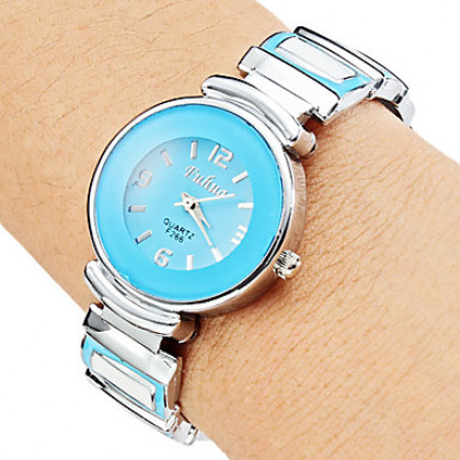 Браслет женский стиль сплава аналогового кварцевые часы (разных цветов)