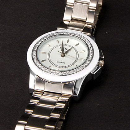 Diamante женский набор сплава группы кварцевые аналоговые наручные часы (разных цветов)