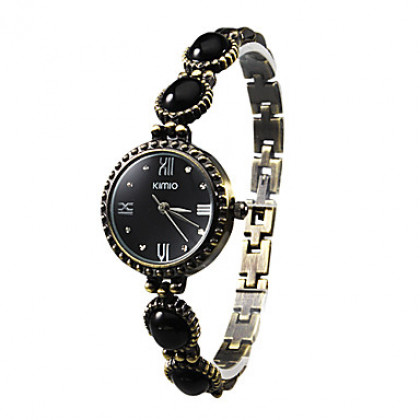 Gem Женские группы сплава аналоговые часы браслет Quarzt (разных цветов)