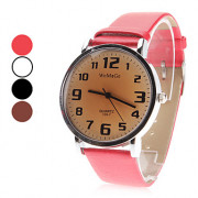 коричневые женские набора PU Группа Кварцевые аналоговые наручные часы (разных цветов)