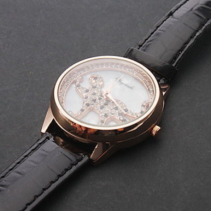 Leopard женский стиль PU кварцевые аналоговые наручные часы (разных цветов)