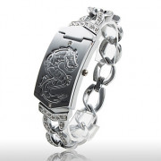 модной женской шт кварцевые часы браслет с серебристой группы сплава