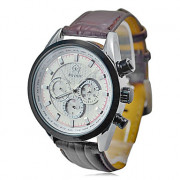 Мужчины Белый автоматические часы 6 рук Week/Date/24H Механические часы спортивные часы Xmas подарков