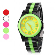 Мужская 3d числа Стиль Пластиковые Силиконовые Кварцевые аналоговые наручные часы (разных цветов)