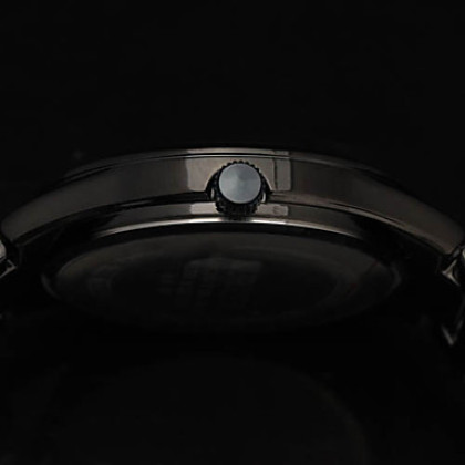 Мужская мода ПК Movment календарь стальной ленты наручные часы