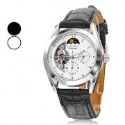 Мужская PU Аналоговый механические наручные часы (разных цветов)