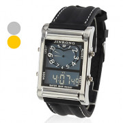 Мужская силиконовые цифровые автоматические наручные часы (разных цветов)