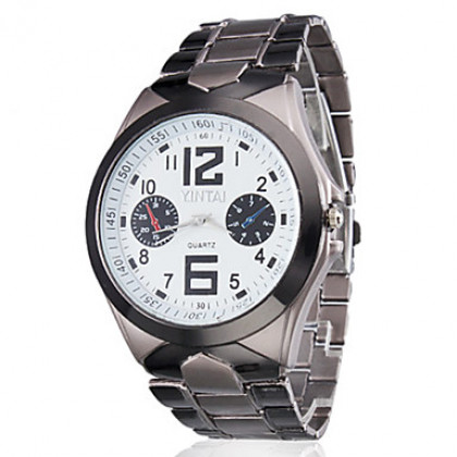 Мужская сплава аналогового кварцевые наручные часы (Grey)
