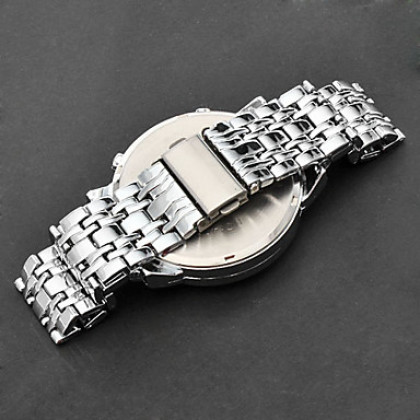 Мужская сплава аналогового кварцевые наручные часы (серебро)