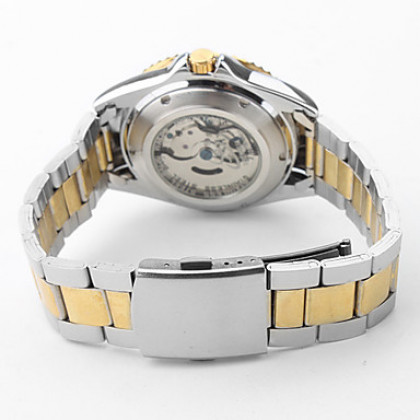 Мужская сплава аналогового Механические наручные часы (серебро-золото)