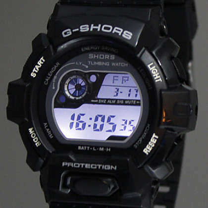 Мужская Спортивный Многофункциональный ЖК-циферблат Rubber Band наручные часы (разных цветов)