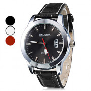 Мужская стилю аналоговые кварцевые наручные часы PU (разных цветов)