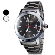 Мужская стилю сплава аналогового кварцевые наручные часы (серебро)