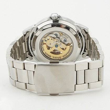 Мужские аналоговые часы из металлического сплава 9262 (серебристые)