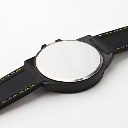 Мужские кварцевые часы с черным корпусом V6