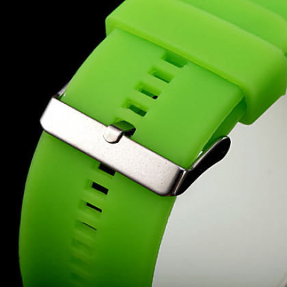 Мужские LED цифровые спортивные силиконовые наручные часы (разные цвета)