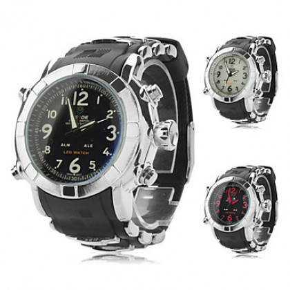 Мужские многофункциональные аналого-цифровые часы (разные цвета)