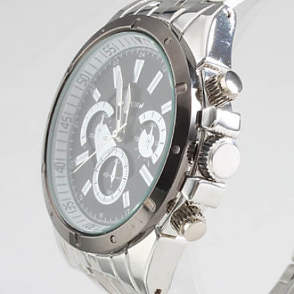 мужские модные сплава аналоговые кварцевые наручные часы (разных цветов)