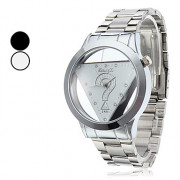 Мужские Повседневный стиль аналоговые кварцевые наручные часы сплава (серебро)