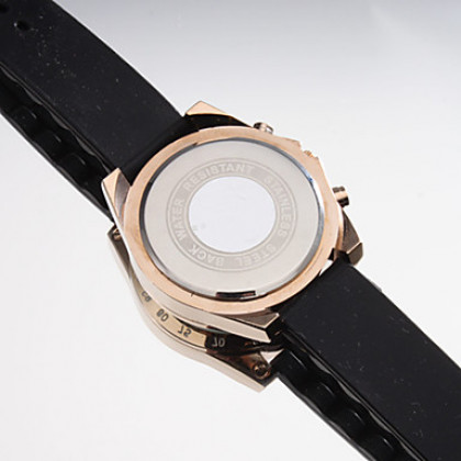 Мужские Повседневный стиль силиконовый аналоговые кварцевые наручные часы (разных цветов)