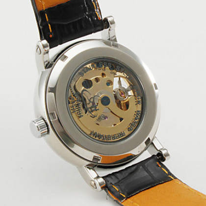 мужские пу аналоговые механические наручные часы (ассорти цветов)