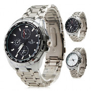 мужской роскоши сплава аналоговые кварцевые наручные часы (разных цветов)