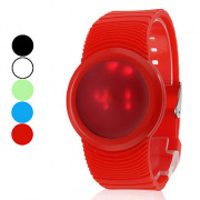 Мужской стиль сенсорный экран светодиодный цифровой наручные часы Силиконовые (разных цветов)