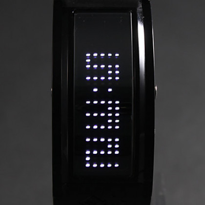 Наручные часы с белыми светодиодами (10 знаков)