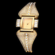 прямоугольник женская набрать полный алмазов стальной ленты кварцевые аналоговые наручные часы