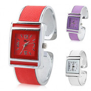 Пу женщин аналоговые кварцевые часы браслет (разных цветов)