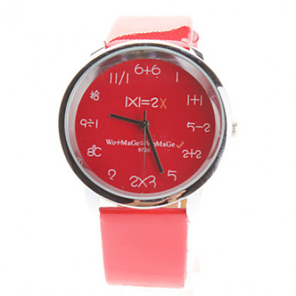 Пу женщин аналоговые кварцевые наручные часы (ассорти)