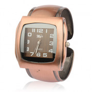 стильный браслет группы наручные часы - оранжевый bronzen