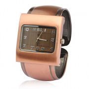 стильный браслет группы наручные часы - оранжевый bronzen