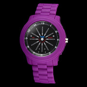 Светодиодный цифровой Женские фейерверк силиконовой лентой наручные часы (разных цветов)
