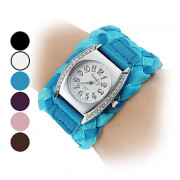 Ткань Женские аналоговые кварцевые наручные часы (разных цветов)