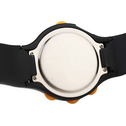 Цифровые наручные часы унисекс с силиконовым ремешком с функциями тонометра, секундомера, календаря, будильника