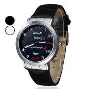 Вода Женская устойчивый стиль кварцевые аналоговые PU наручные часы (разных цветов)