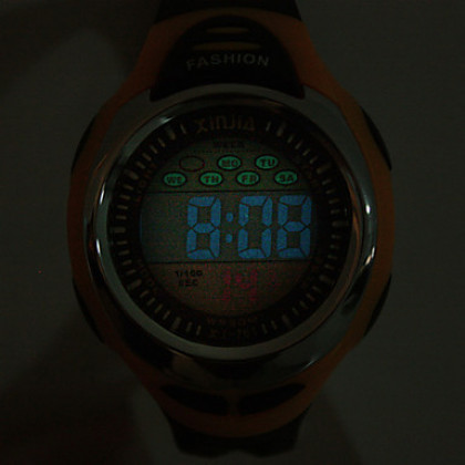 Водонепроницаемые часы с хронографом, календарем и будильником