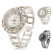 женщин сплава аналоговые кварцевые наручные часы с алмазами (разных цветов)