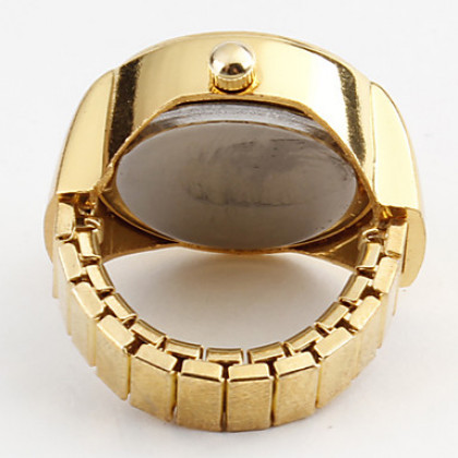 женщины сплава аналоговые кварцевые часы кольцо (золото)