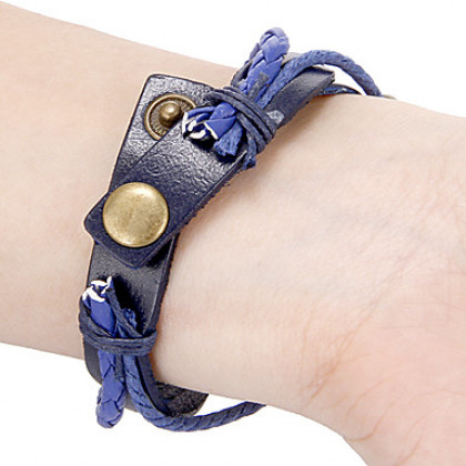 женская деньги кулон кожаный ремешок кварцевые аналоговые часы браслет (разные цвета)