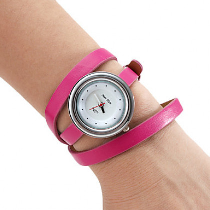 Женские аналоговые кварцевые часы с длинным ремешком (разные цвета)