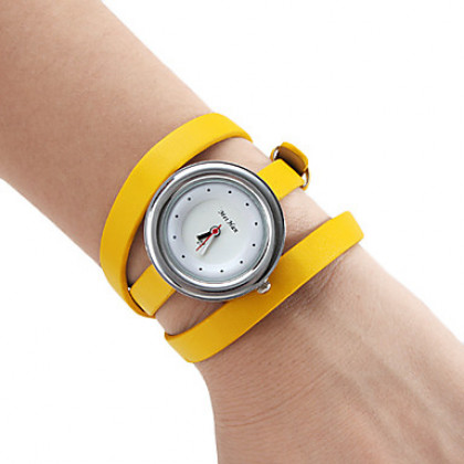 Женские аналоговые кварцевые часы с длинным ремешком (разные цвета)