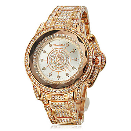 Женские аналоговые кварцевые наручные часы с кристаллами (разные цвета браслета)
