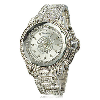 Женские аналоговые кварцевые наручные часы с кристаллами (разные цвета браслета)