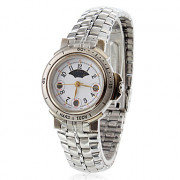 Женские сплава аналоговые кварцевые наручные часы (серебро)
