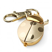 золотых жуков стиль кварцевые аналоговые часы брелок