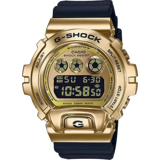 Японские наручные мужские часы Casio GM-6900G-9ER. Коллекция G-Shock