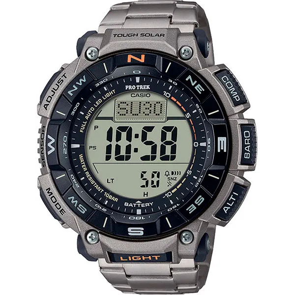 Японские наручные мужские часы Casio PRG-340T-7ER. Коллекция Pro-Trek