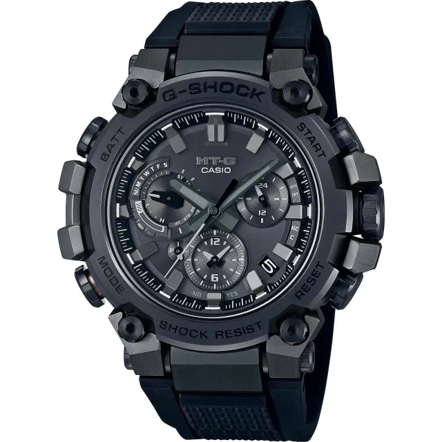 Японские наручные мужские часы Casio MTG-B3000B-1AER. Коллекция G-Shock